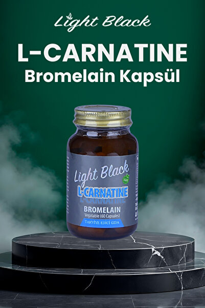 Light Black lightblack bromalain kapsül