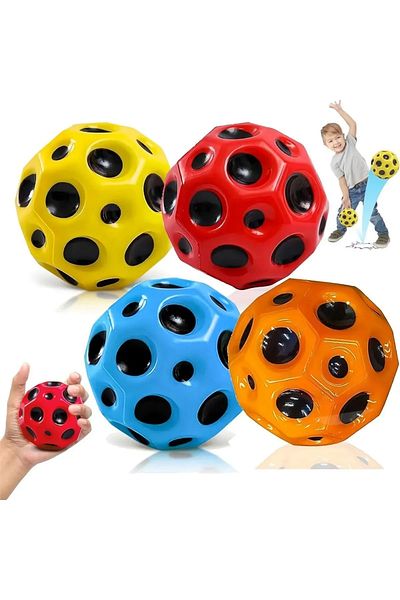 Raicon Moonball Galaxy Space Moon Ball Extreme Bouncing Moonball Garden Toy