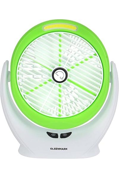 Olsenmark 6" Rechargeable Mini Fan- OMF1874/ COB Light with Long Working