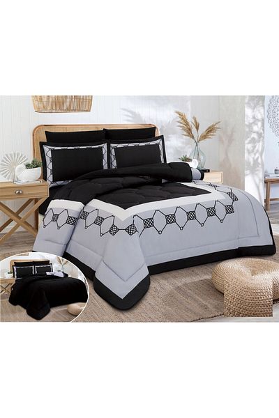 HOURS Horse Comforter Set, 6 Pieces, Double, SUE-09
