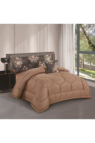 HOURS Two-Piece Horse Quilt Set, 6 Pieces, Chaya-01