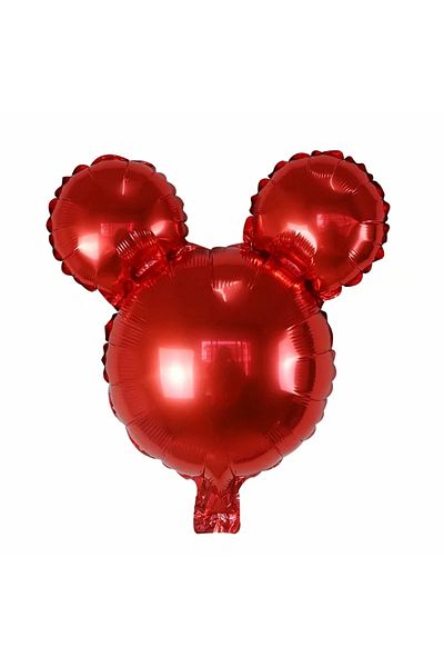 Choice 40x40cm Red 10pcs 40X40CM Mickey Minnie Mouse Head Aluminum Foil Balloon Baby Shower Birthday Party