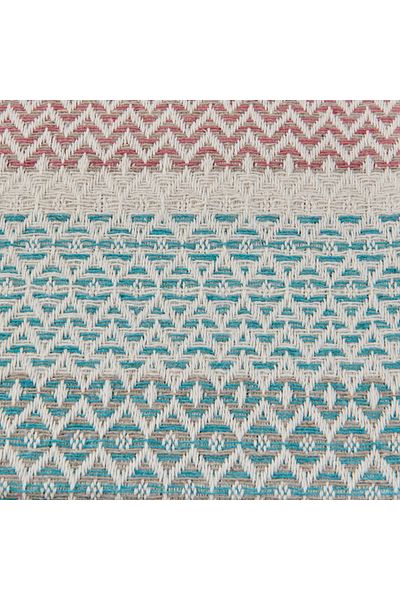 Evidea Soft Vita Double Pike - Ecru / Blue - 200X230 cm