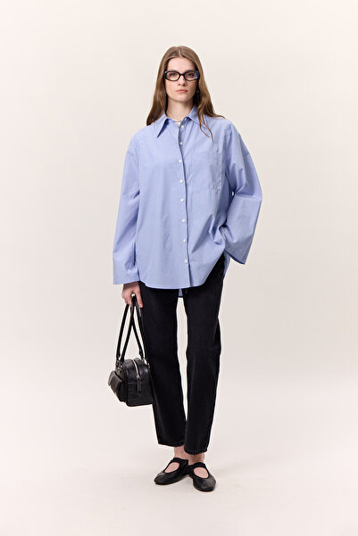 Manuka GENİŞ KOL DESENLİ GÖMLEK EKOSE