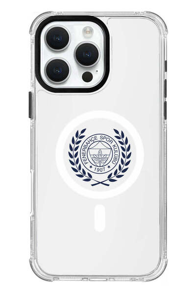 Fenerbahçe iPhone 16 Pro Max Uyumlu Fenerbahçe Yapraklı Arma MagSafe Lisanslı...