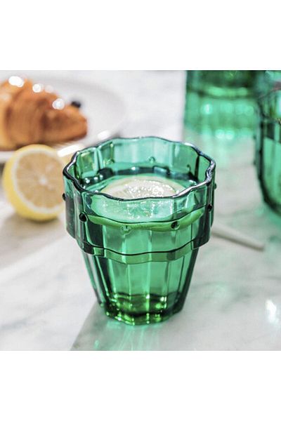 OEM Set cani si pahare, Mindblower, design Cactus Cups, 4 cani si pahare stivuibile, 240 ml