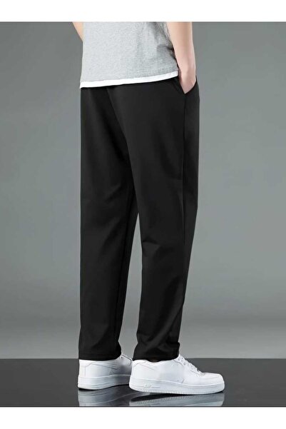 FİTGO Unisex εποχιακό μαύρο παντελόνι
