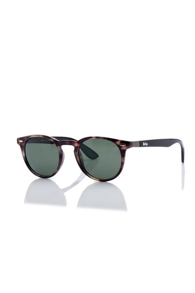Lee Cooper Polarized Sunglasses G15 Frame Tortoise Tortoise Mirror Lens 48mm - LC1216C03