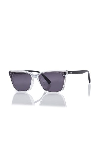Lee Cooper Pc Sunglasses Clear Frame Grey Mirror Lens 62mm - LC1208C02