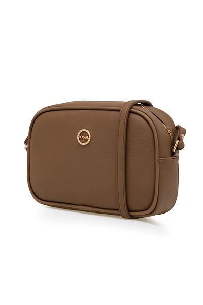 Fossil حقيبة كتف نسائية باللون البني 05FS22Y283
