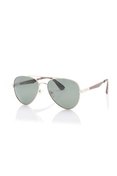 Lee Cooper Polarized Sunglasses G15 Frame Gold Mirror Lens 47mm - LC1220C03