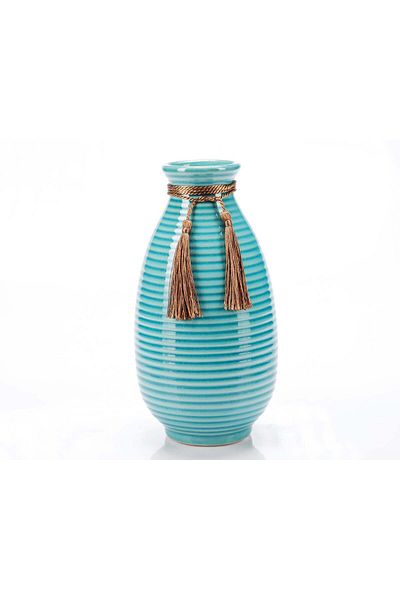 Ella Home Ro Vază ceramică albastră 24 cm