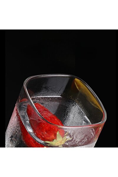 OEM Square glass, Deligh, transparent, made of high quality glass, 13.5 x 6 cm