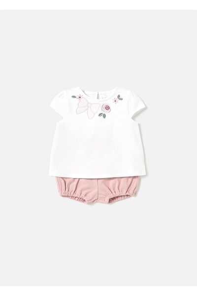 MAYORAL Baby Girl Printed Set of 4 Pink 1663