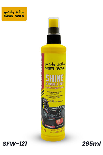 SAFI WAX مُلمّع وواقي SFW-121 - 295 مل برائحة الفراولة للتصميم الداخلي للسيارة