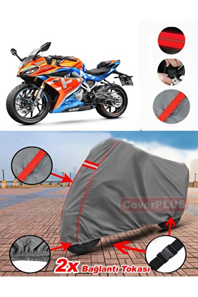 CoverPlus Cf Moto 450Sr Tarpaulin Motor Tarpaulin Motorbike Cover Tent Red St...