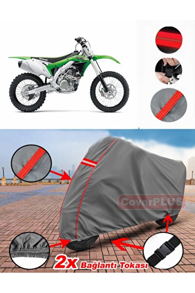 CoverPlus For Kawasaki Kx 450F Tarpaulin Engine Tarpaulin Motorbike Cover Ten...