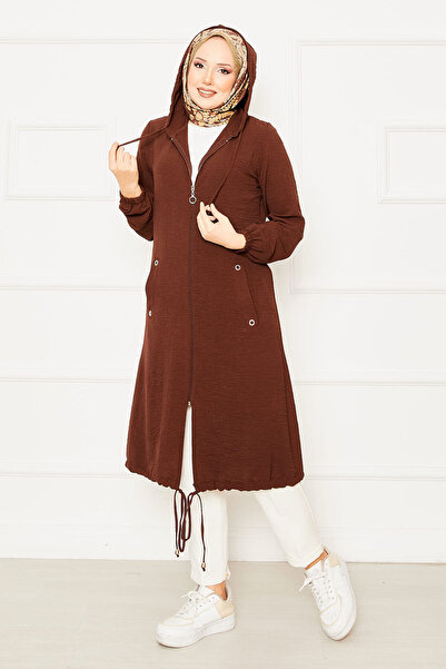 EBRUTESETTÜR Hijab Cap with Hooded Sleeves and Elastic Sleeves