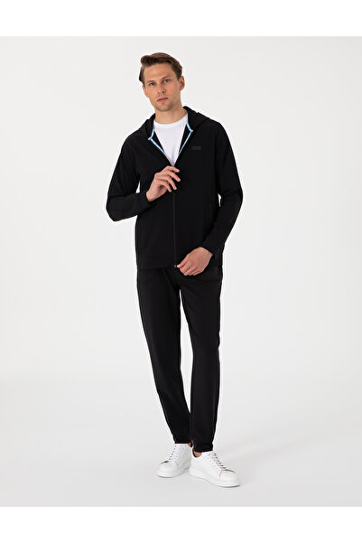 Pierre Cardin Μαύρο Φούτερ Κανονικής Εφαρμογής 50302614-VR046