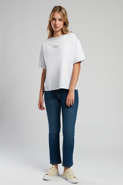 Lee Cooper Karbe women's o-neck t-shirt ecru-l