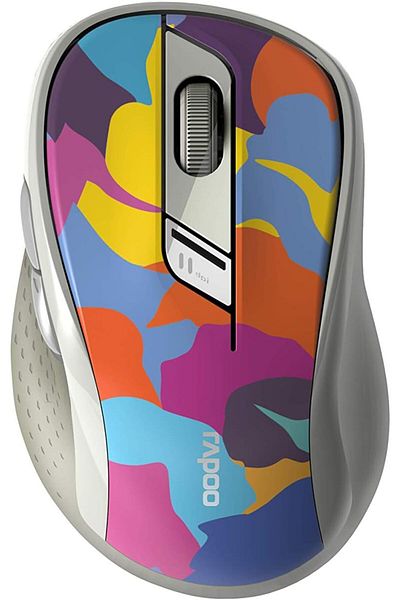 Rapoo ماوس ليزر لاسلكي، بنفسجي، M500
