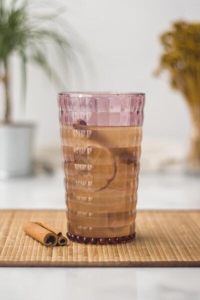 EWs Allegra Mürdüm Bardak - 750 ml Tekli Akrilik Malzeme - Cam Değildir Kırıl...