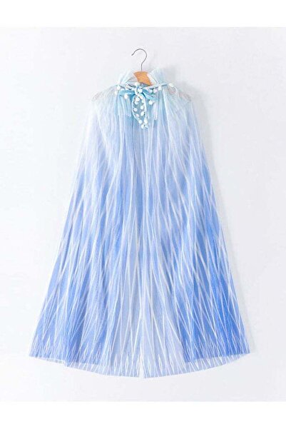 fulina Princess Cloak, Princess Accessories, Breathable and Comfortable for Kids Cosplay Blue