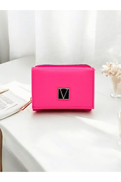 UCCELLO Portofel elegant pentru femei cu mini fermoar și capac