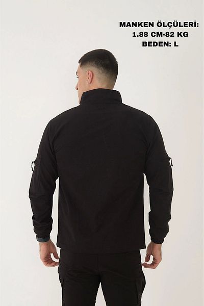 Bast10 Outdoor Unisex Slim Fit Lycra Water Repellent Multi-Pocket Seasonal Tactical Sports Jacket
