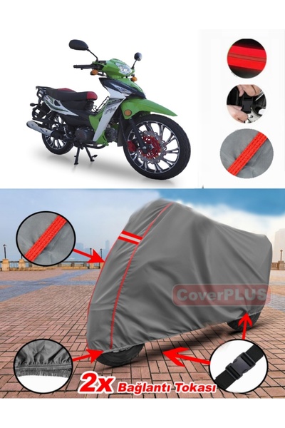 CoverPlus Motolux Africa King Tarpaulin Motor Tarpaulin Motorbike Cover Tent ...