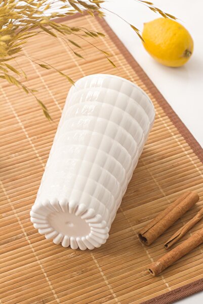 EWs Allegra White Glass - 750 ml Single Acrylic Material - Not Glass Shatter-Resistant