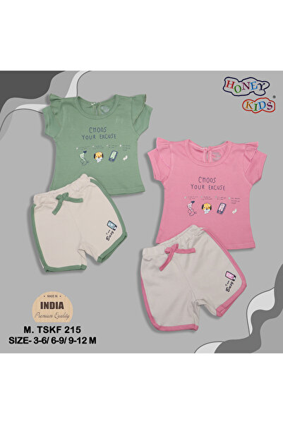 honey kids dubai shorts sets 2 pcs set short tshirt set