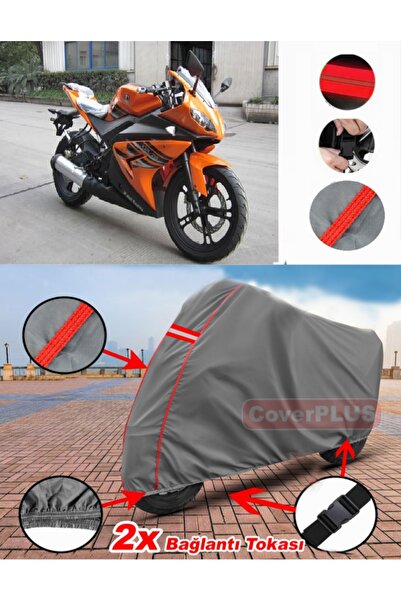CoverPlus Kad?Rga Kdr-250 Tarpaulin Motor Tarpaulin Motorcycle Cover Tent Red...