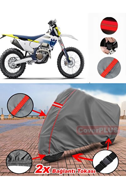 CoverPlus Husqvarna FE 501 القماش المشمع محرك القماش المشمع غطاء دراجة نارية ...