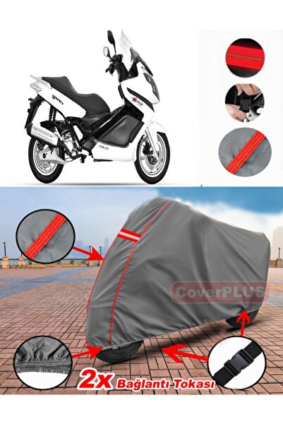 CoverPlus يوكي QM250T الحد الأقصى من القماش المشمع للدراجة النارية، خيمة بالل...