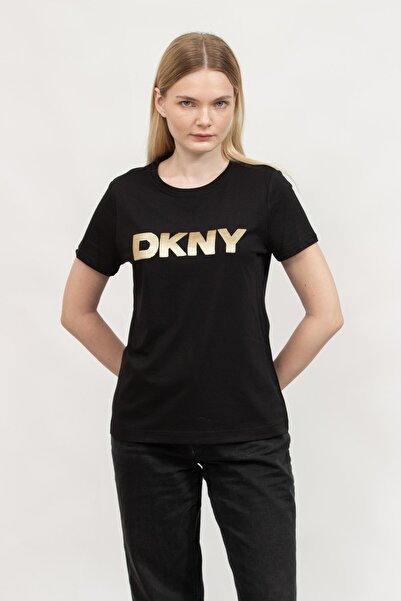Dkny Kadın Bisiklet Yaka T-shirt