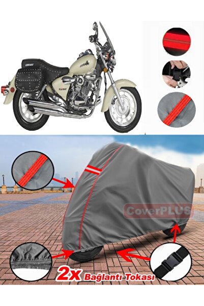CoverPlus الصلب موتور كراون 150 القماش المشمع موتور القماش المشمع غطاء دراجة ...