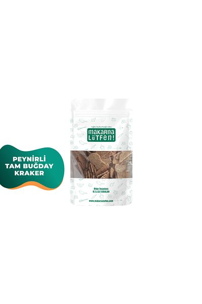 Makarna Lütfen Whole Wheat Cracker with Cheese (70 Grams)