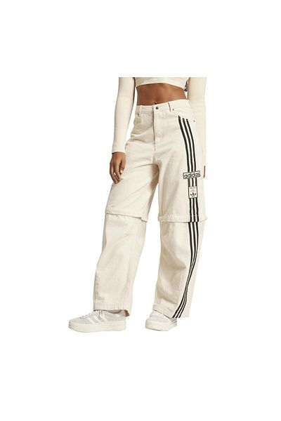 adidas Jd5618-K Adidas Denim Pant Women's Pants Cream