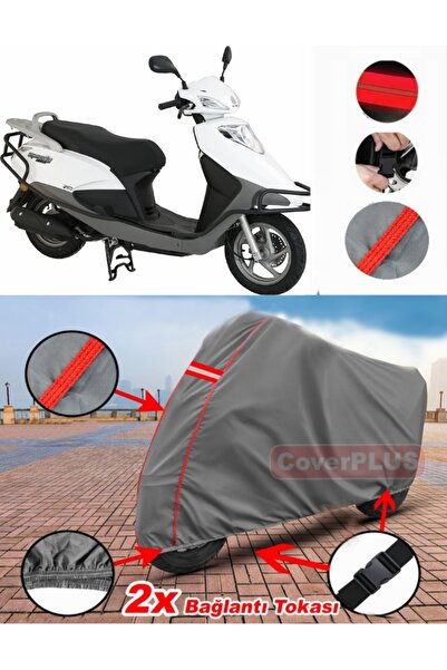 CoverPlus Abush Speedy 110I Tarpaulin Motor Tarpaulin Motorcycle Cover Tent R...