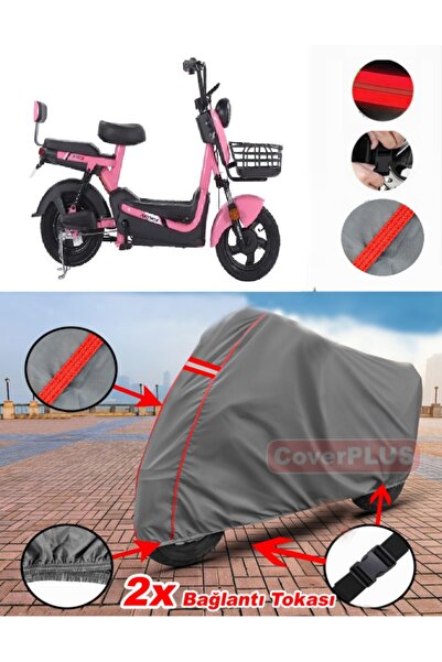 CoverPlus Arora ZR3 القماش المشمع غطاء دراجة نارية القماش المشمع خيمة حمراء م...