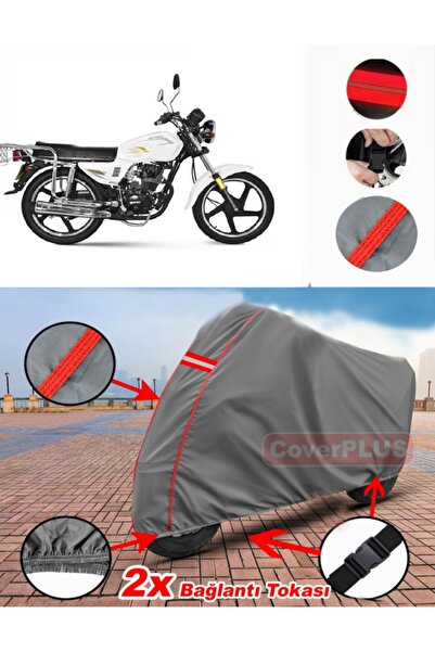 CoverPlus يوكي YK125-15 القماش المشمع موتور القماش المشمع غطاء دراجة نارية خي...