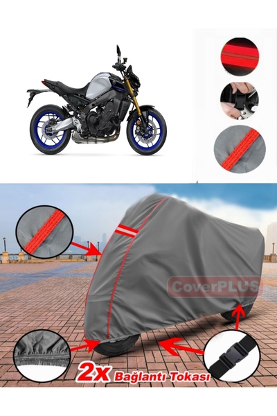 CoverPlus ياماها MT-09 SP القماش المشمع موتور القماش المشمع غطاء دراجة نارية ...