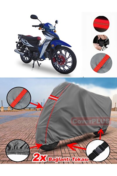 CoverPlus Motolux Africa Wolf Tarpaulin Motor Tarpaulin غطاء دراجة نارية خيمة...
