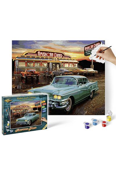 SCHIPPER Set pictura pe numere Schipper MNZ - American Diner