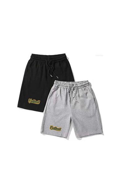 woonkey UNISEX PRINTED ΧΤΕΝΙΣΜΕΝΟ ΣΟΡΤΣ ΜΑΥΡΟ ΚΑΙ ΓΚΡΙ ΣΕΤ 2 ΝΕΑ ΣΕΖΟΝ