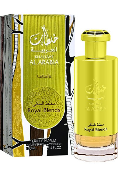 lattafa عطر رويال أرابيك بليند أو دو بارفان 100 مل للجنسين