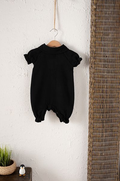 Montisu Baby, Child, Ruffle, Bottom Top Set, Muslin Fabric, 100% Cotton, Organic Fabric