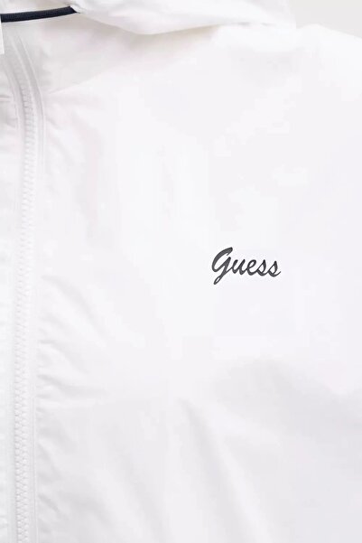 Guess Kadın Beyaz Kale Rüzgarlık Mont
