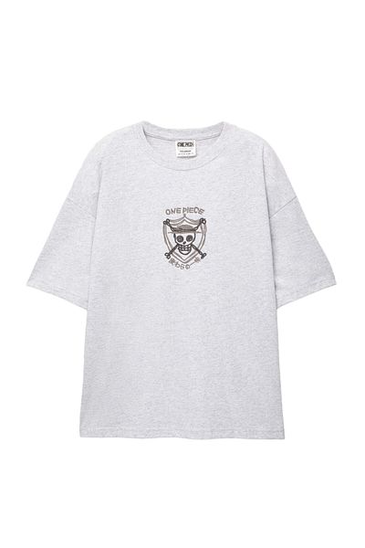 Pull & Bear Grey One Piece T-shirt